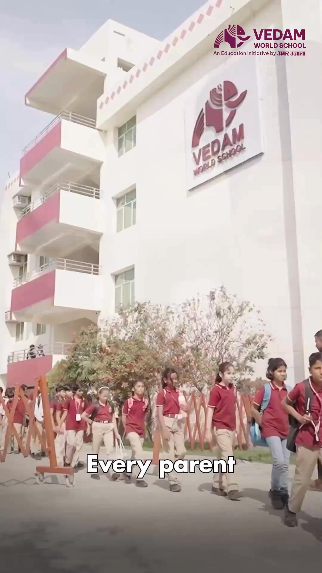 Vedam World School Facebook ad: Admissions Open 2026-27 | Vedam World School