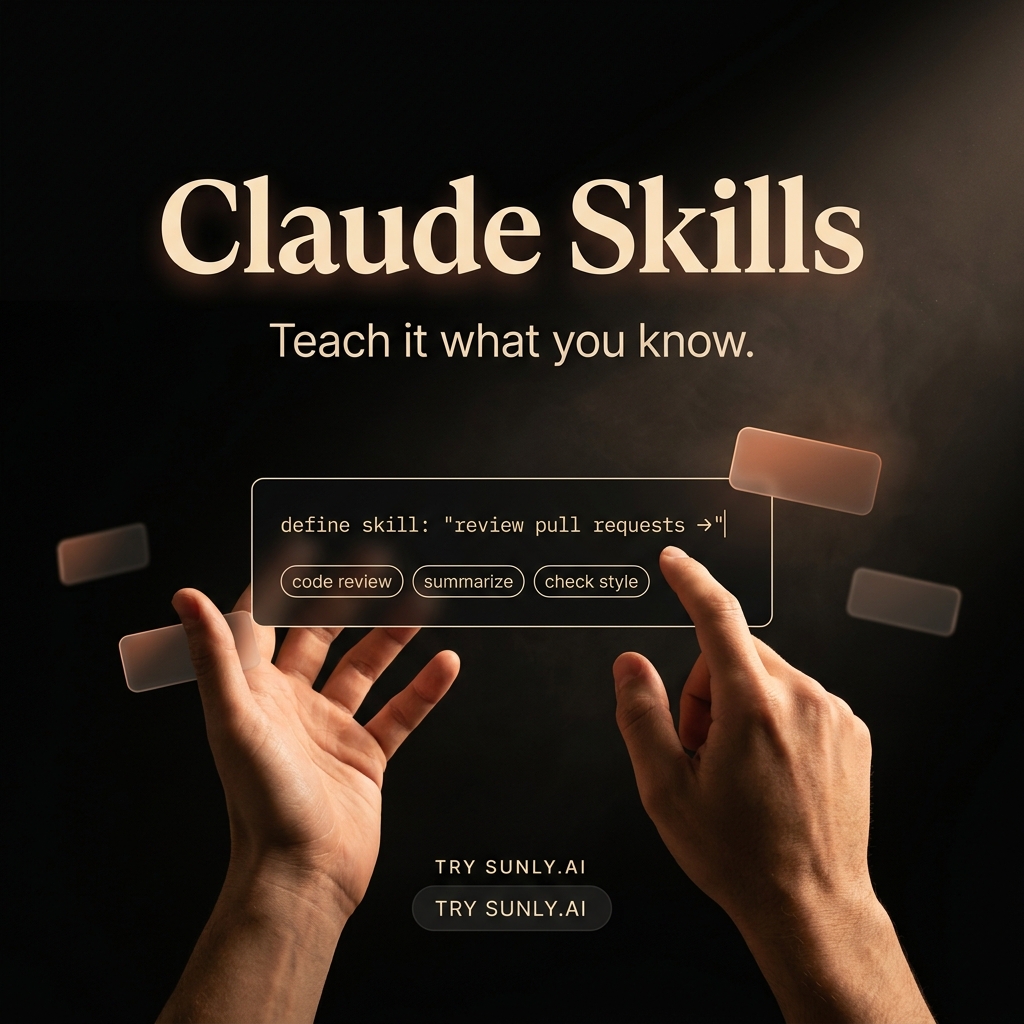 Sunly AI: Skills Toolkit Facebook ad