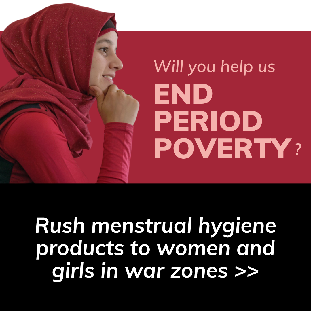 Women for Women International Facebook ad