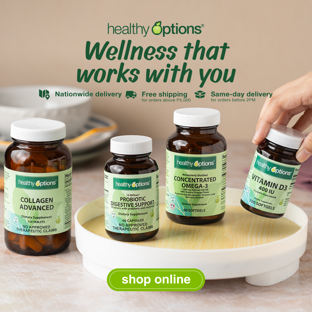 Healthy Options Facebook ad