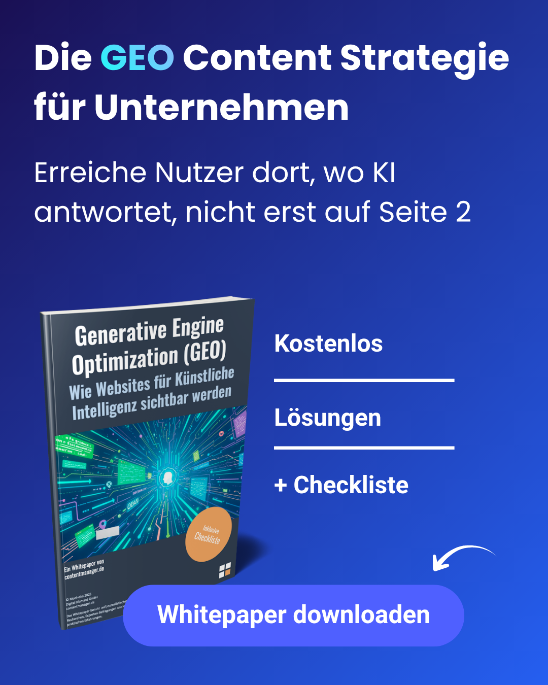 Contentmanager.de Facebook ad from May 6, 2026
