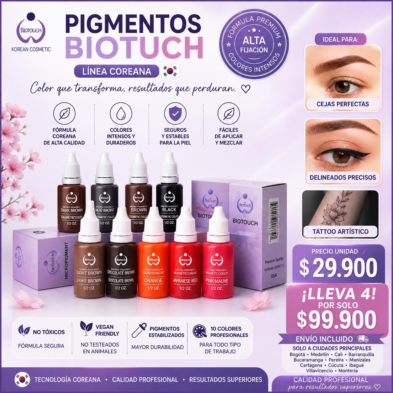 Insumos para pestañas miradas que impactan Facebook ad from May 28, 2026