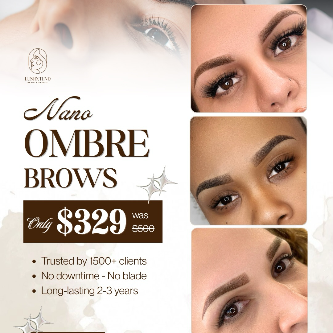 Lushxtend PMU & Lash Studio Facebook ad