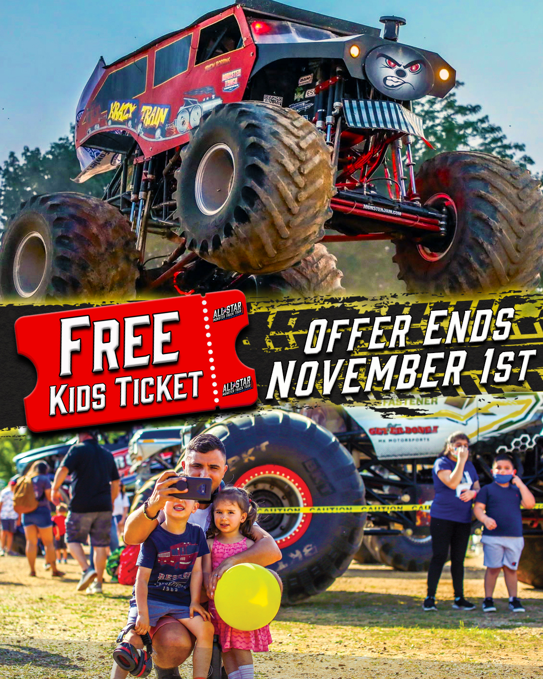All Star Monster Truck Tour Facebook ad: All Star Monster Trucks: Mobile AL 2026