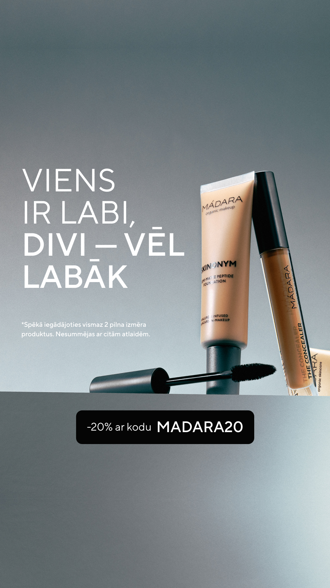Mádara Organic Skincare Facebook ad
