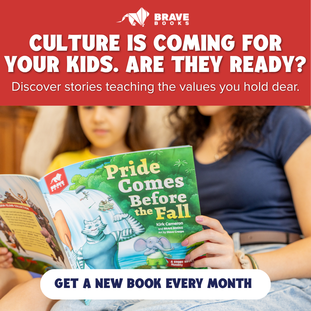BRAVE Books Facebook ad