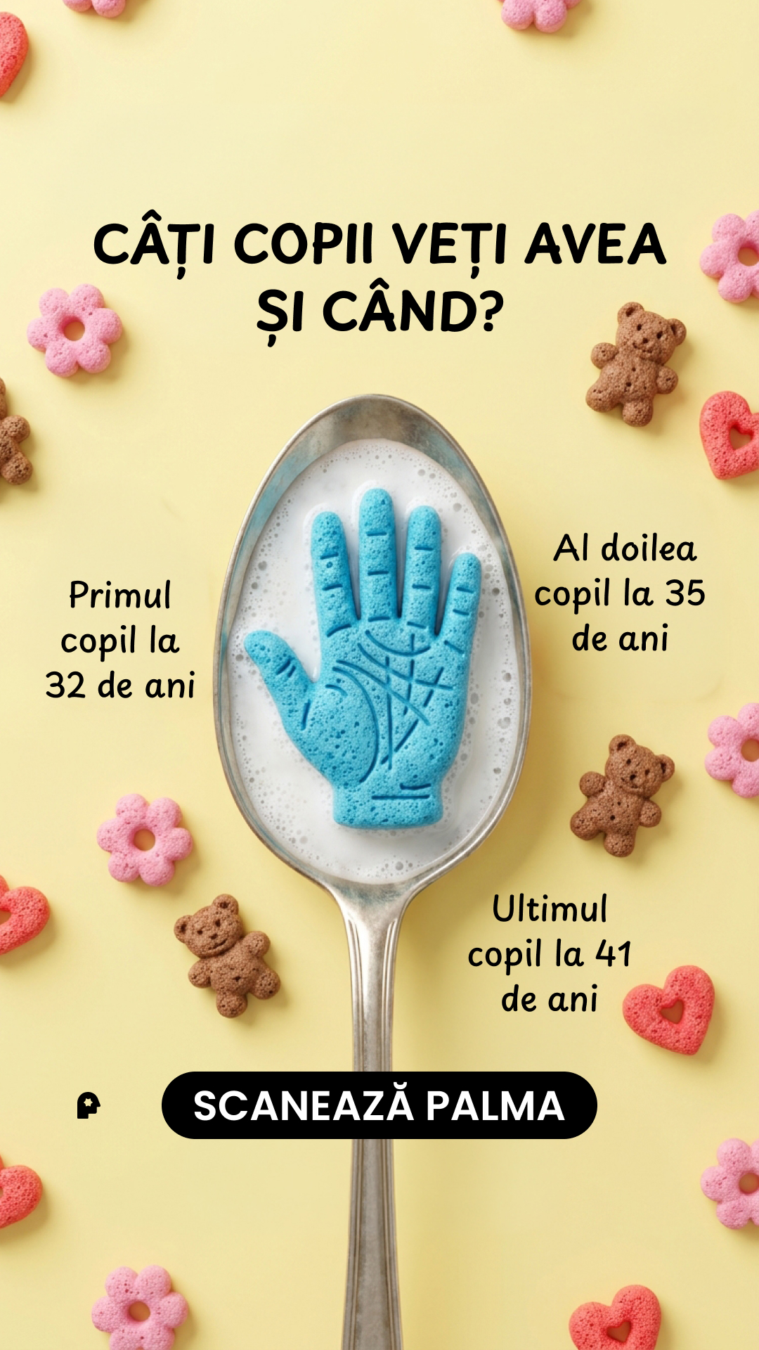 Nebula: Palm Reading Facebook ad
