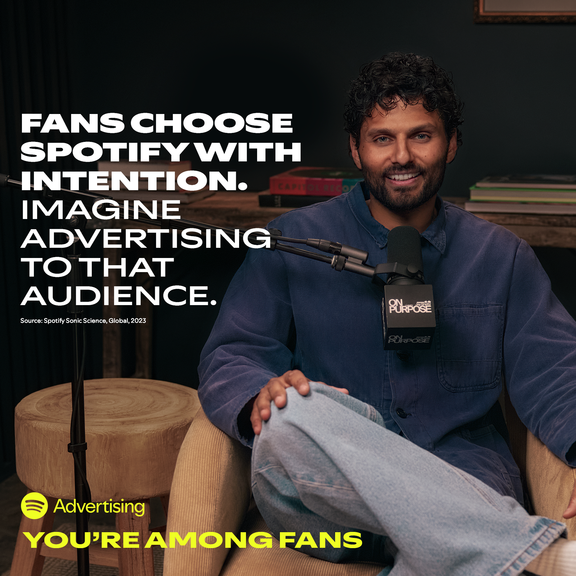 Spotify Advertising Facebook ad