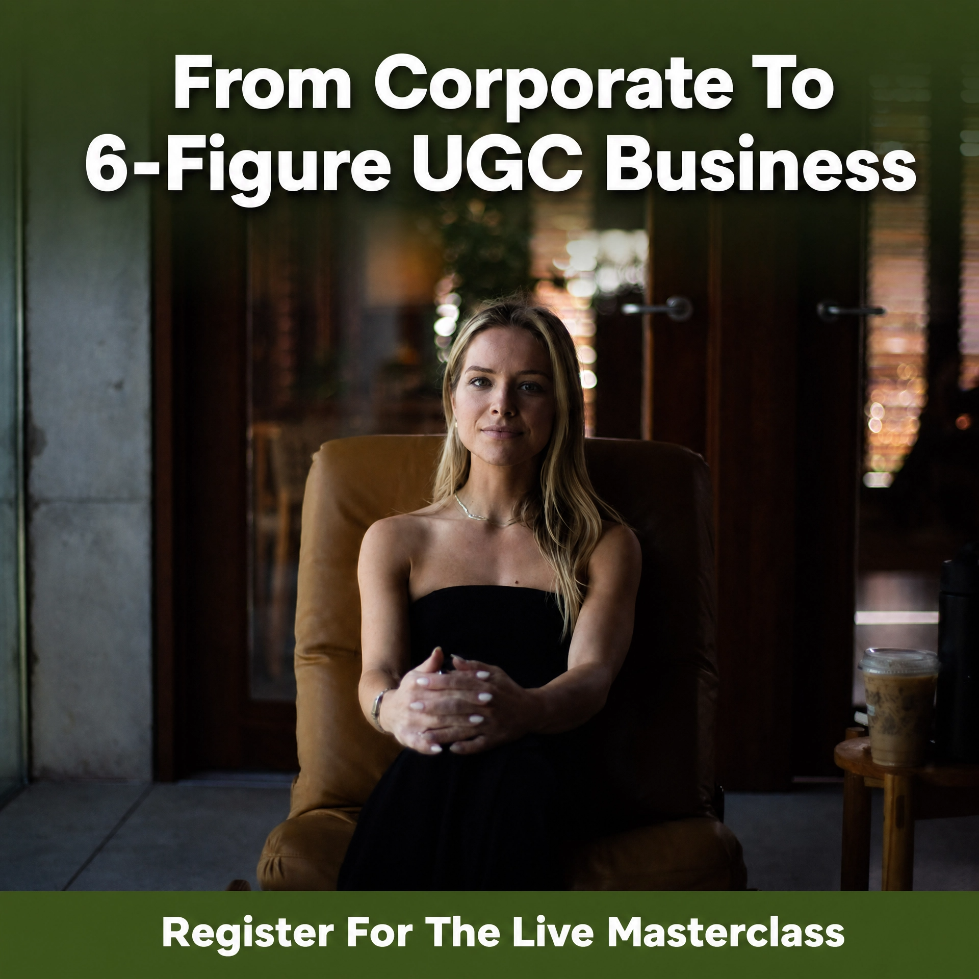 Emma Lorrae Facebook ad: The UGC Model For High-Achieving Women