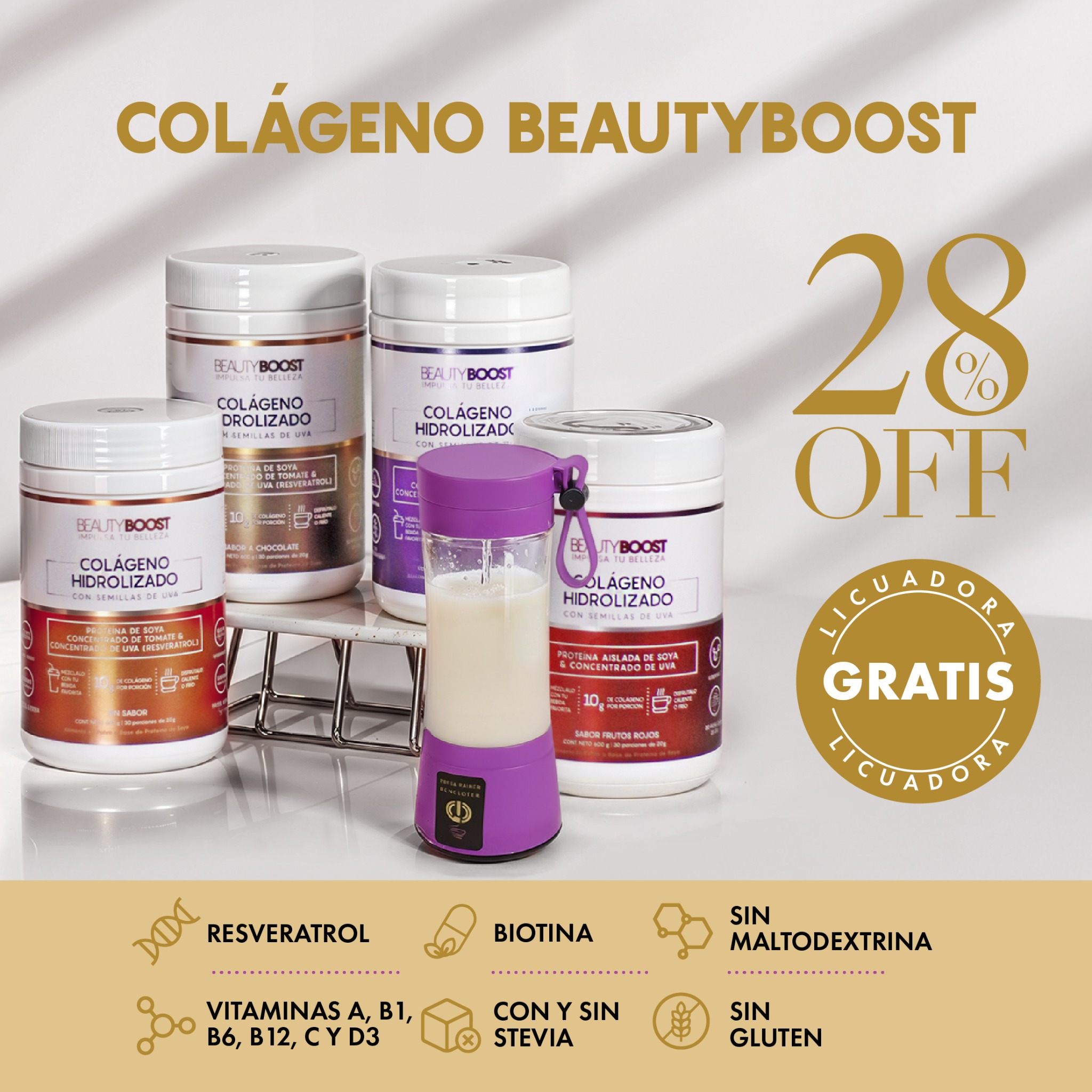 BeautyBoost Col Facebook ad