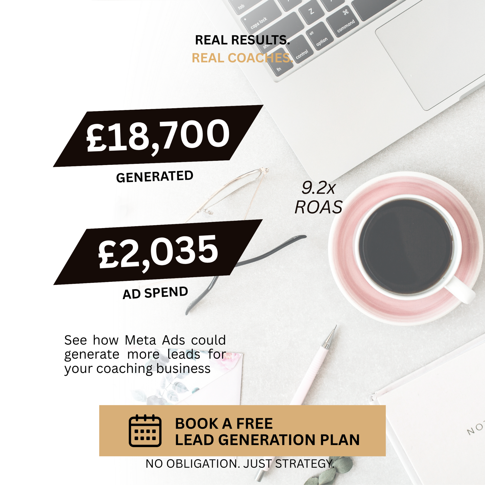 SheGrowth Digital - FB Ads Facebook ad: Get More Qualified Coaching Leads