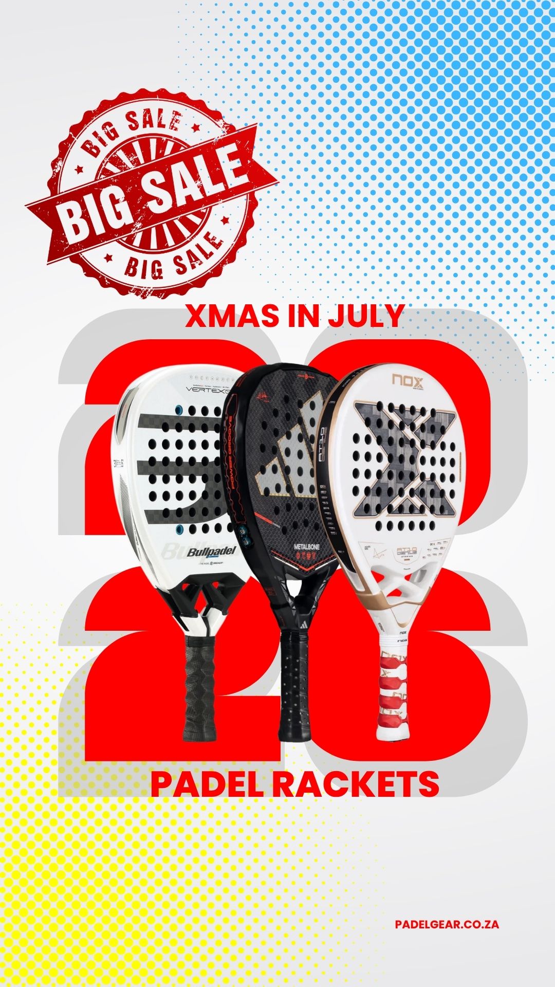 Padel Gear Facebook ad from Jul 8, 2026