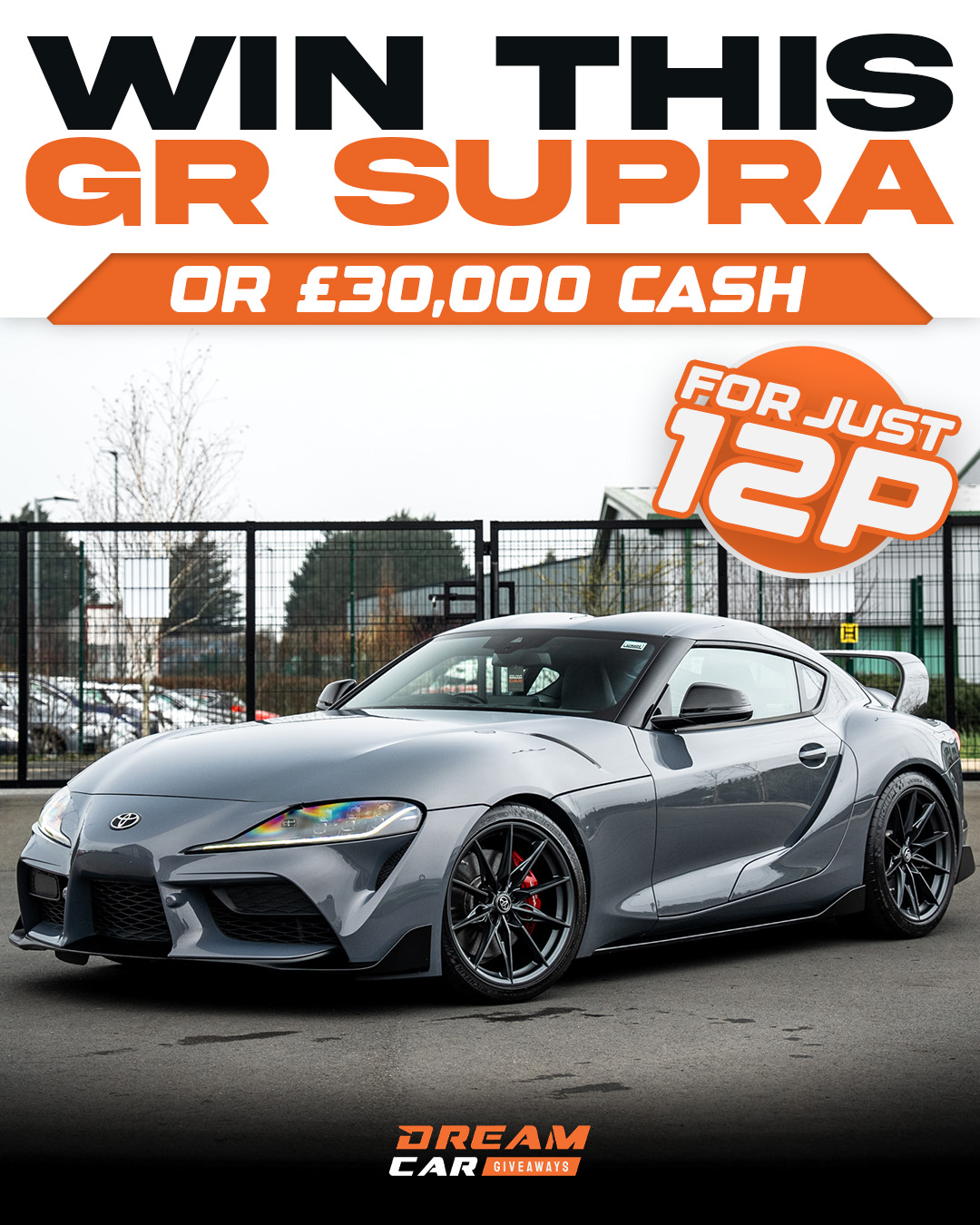 Dream Car Giveaways Facebook ad