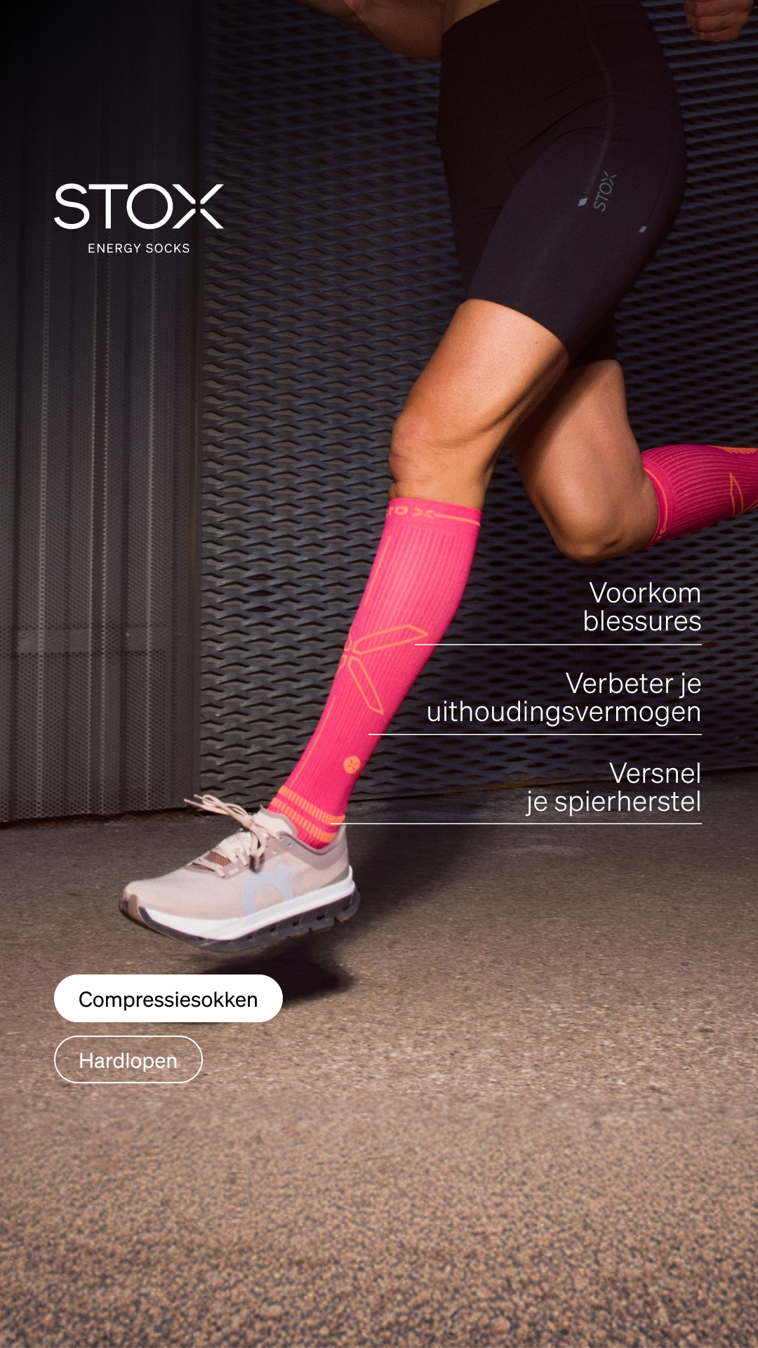 STOX Energy Socks Facebook ad