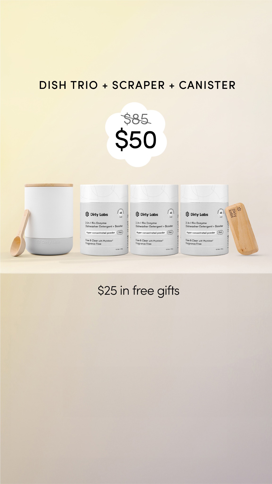 Dirty Labs Facebook ad