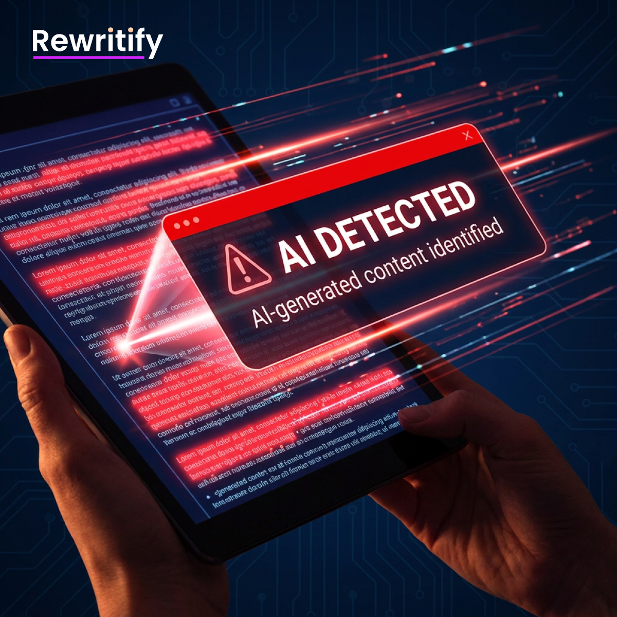 Rewritify Facebook ad