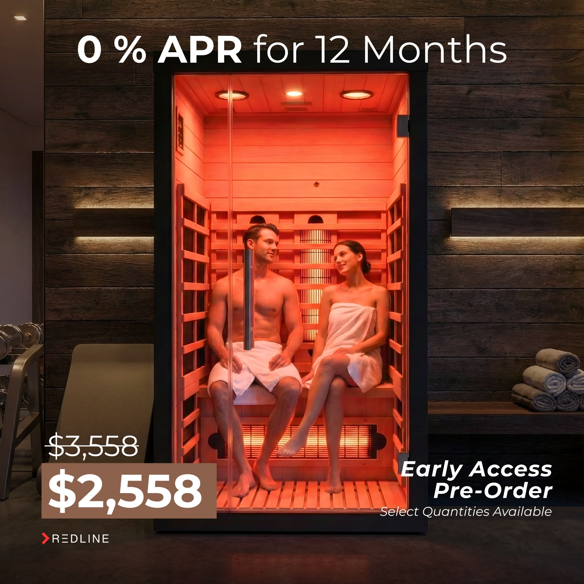 Redline LED Facebook ad