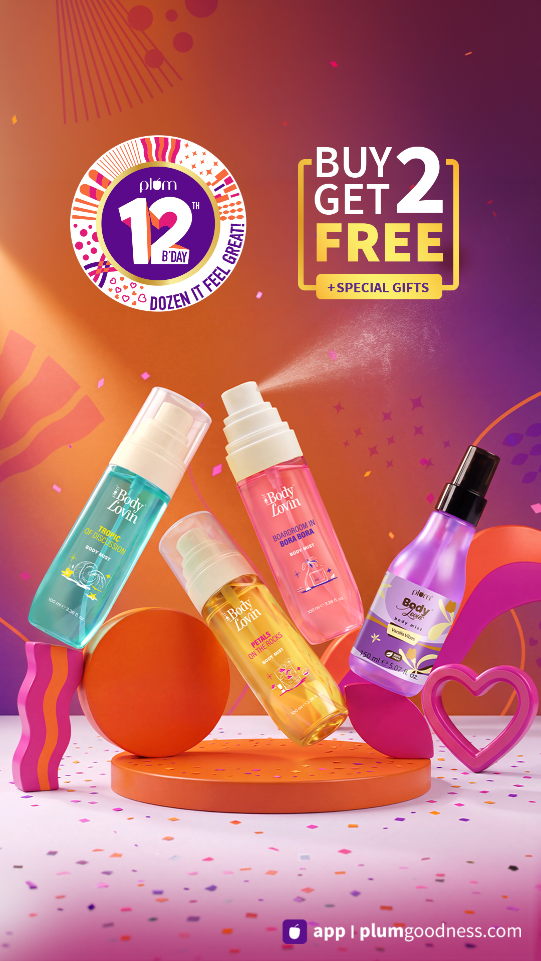 Plum BodyLovin' Facebook ad