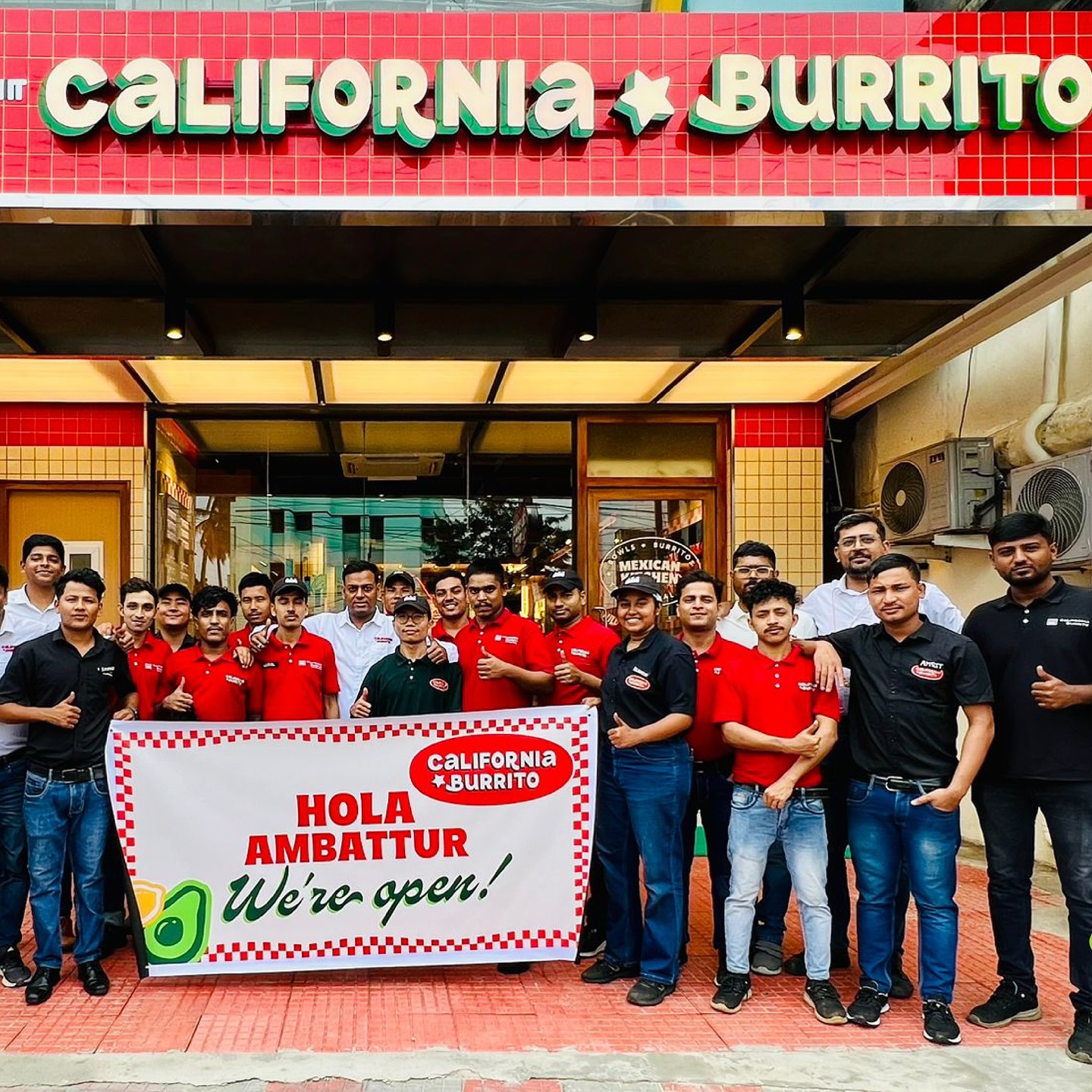 California Burrito Facebook ad