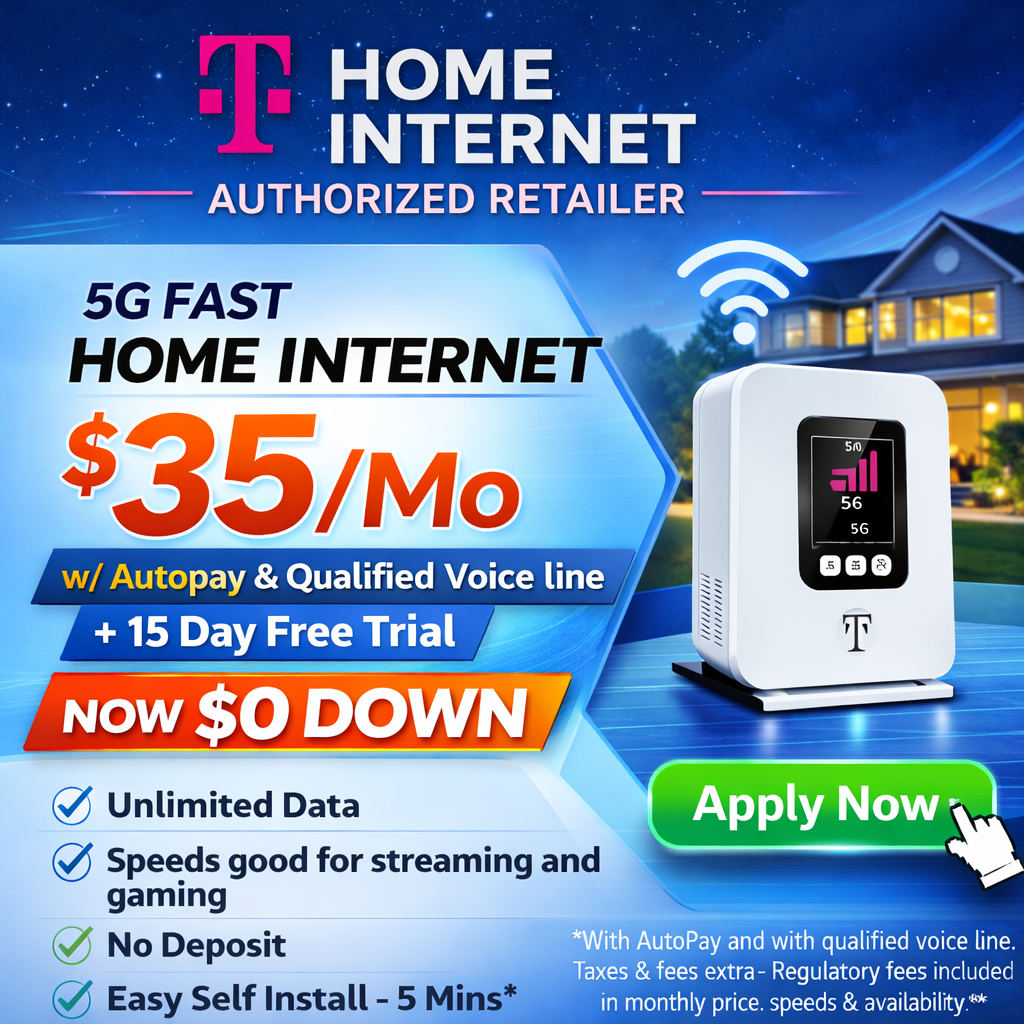 Authorized T Mobile Dealer - High Speed 5G Facebook ad