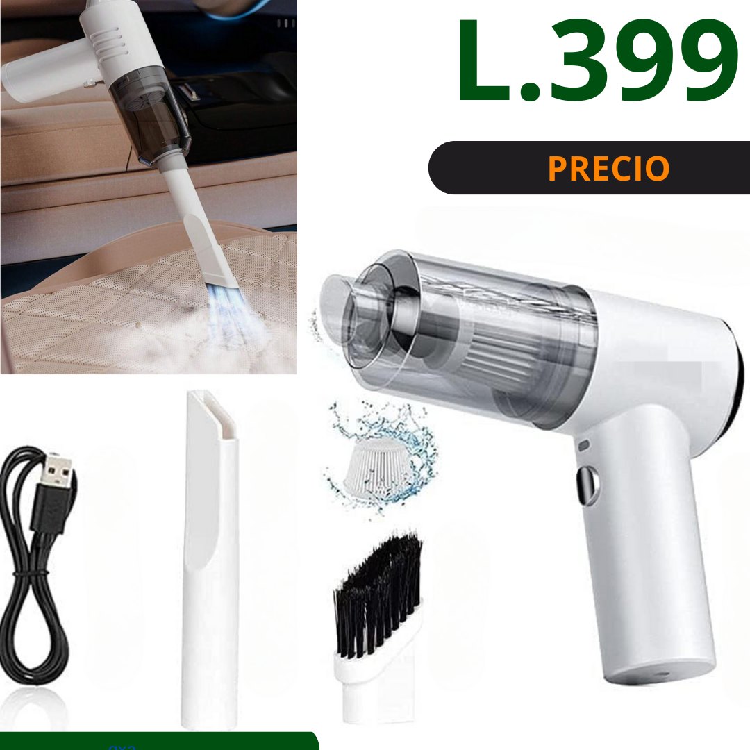 Gecko Store Facebook ad: ASPIRADORA PORTATIL L.399!