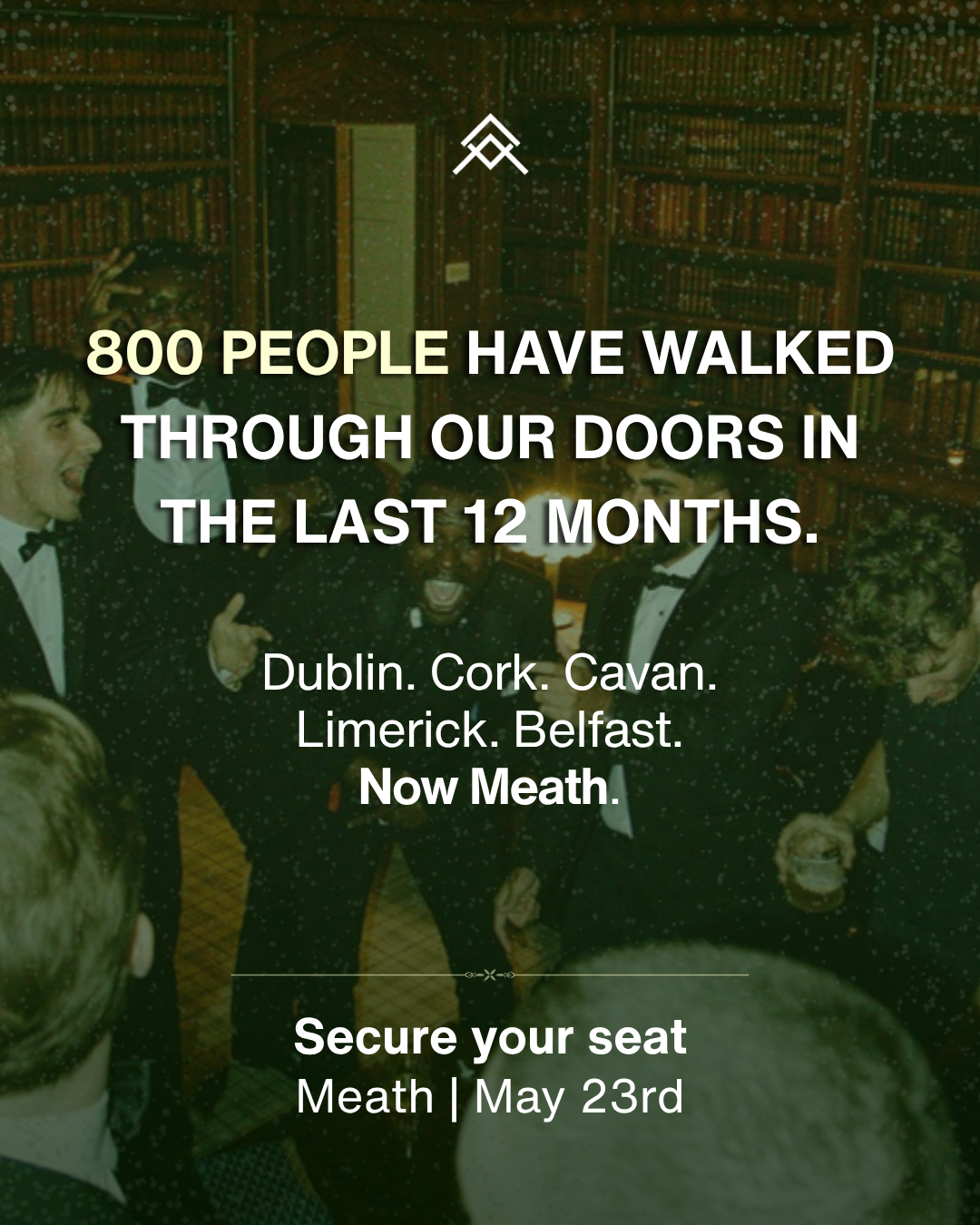 Affinity Sales Training Facebook ad: The Roadshow Is Coming to Meath, Grab Your Seat