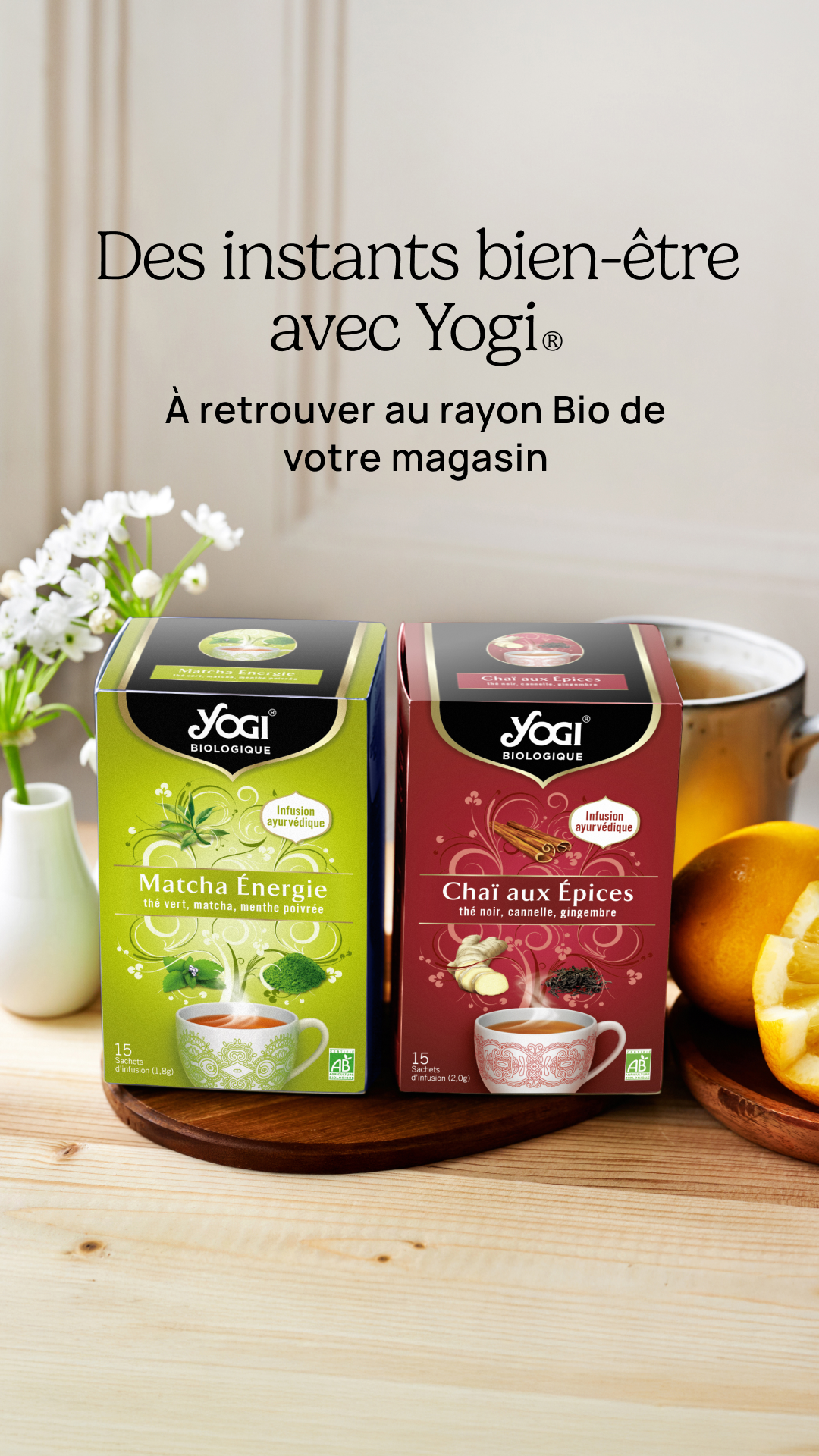 Yogi Tea Facebook ad