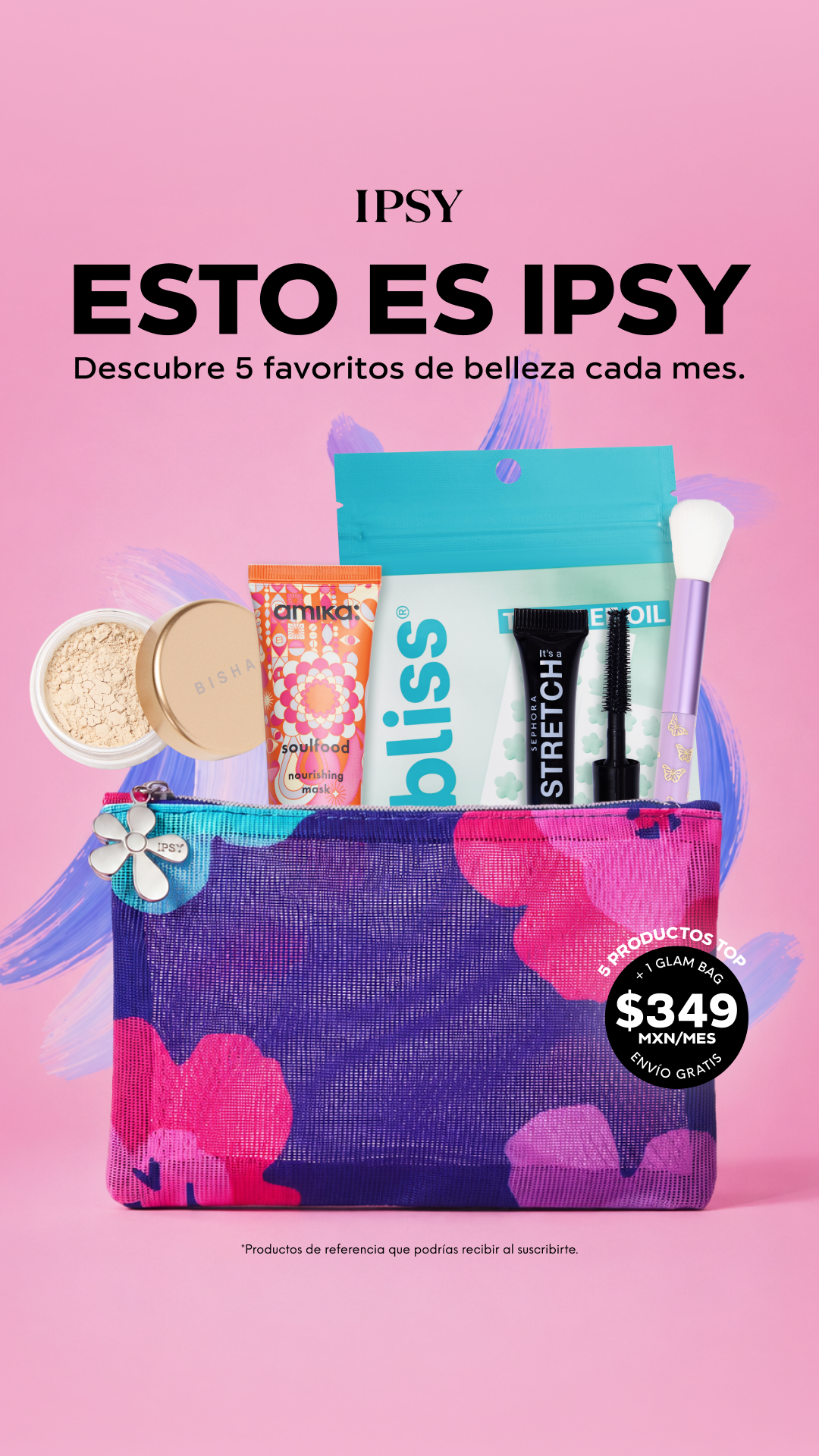 IPSY.Mex Facebook ad