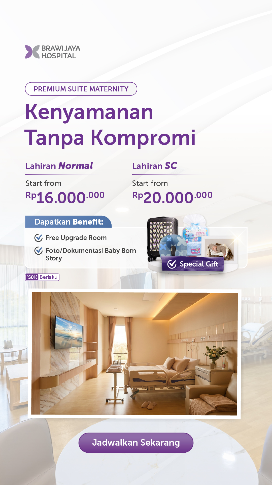 Brawijaya Hospital & Clinic Facebook ad from Aug 12, 2026