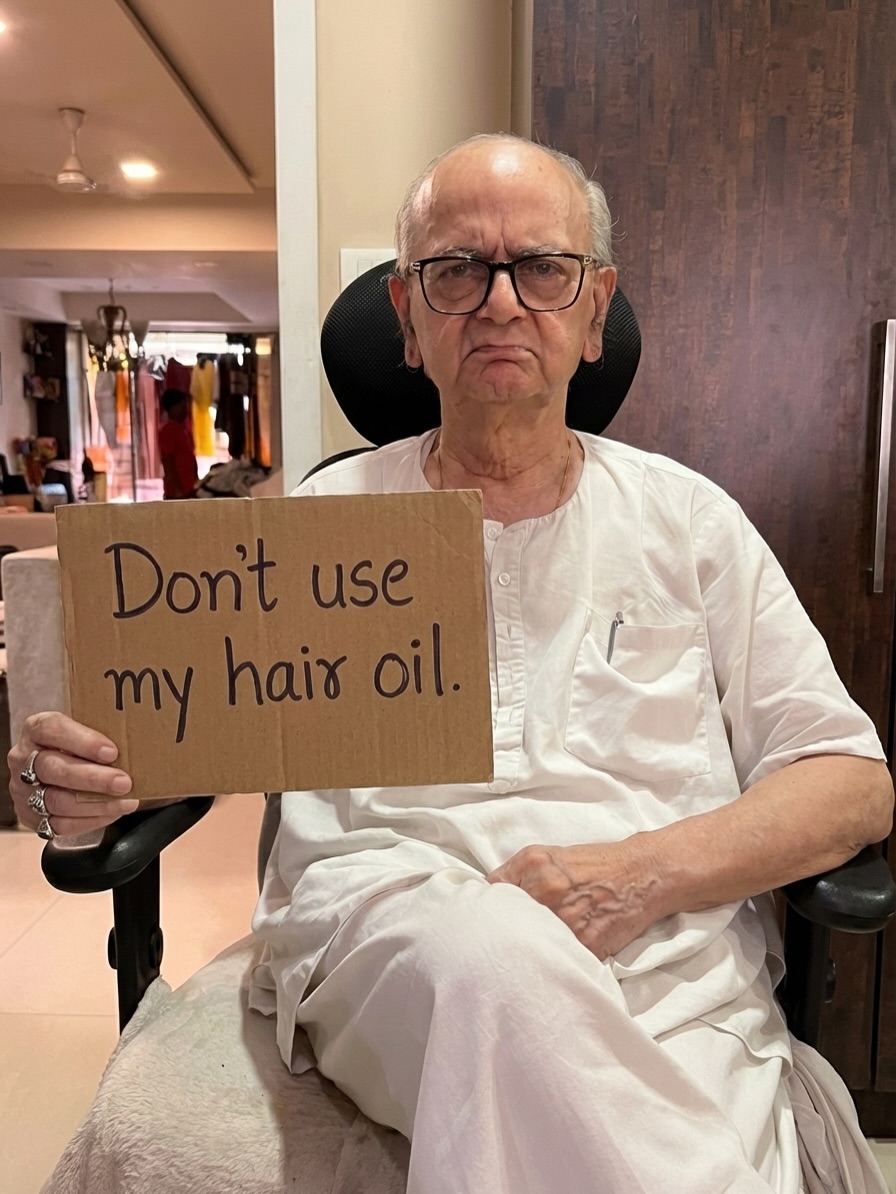 Avimee Herbal Facebook ad: Hair growth doesn’t happen in 7 days.
