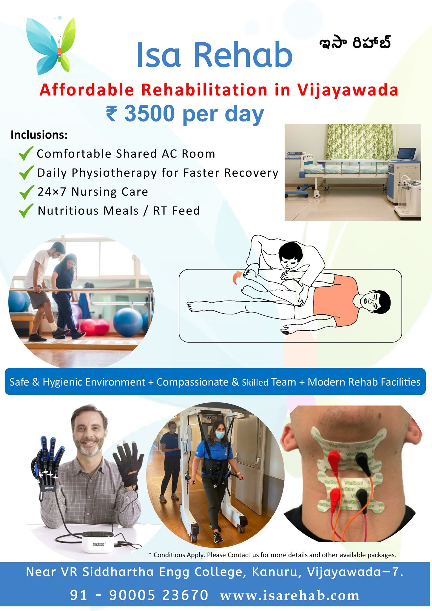 Isa rehab Facebook ad: Need post-surgery or stroke rehabilitation?