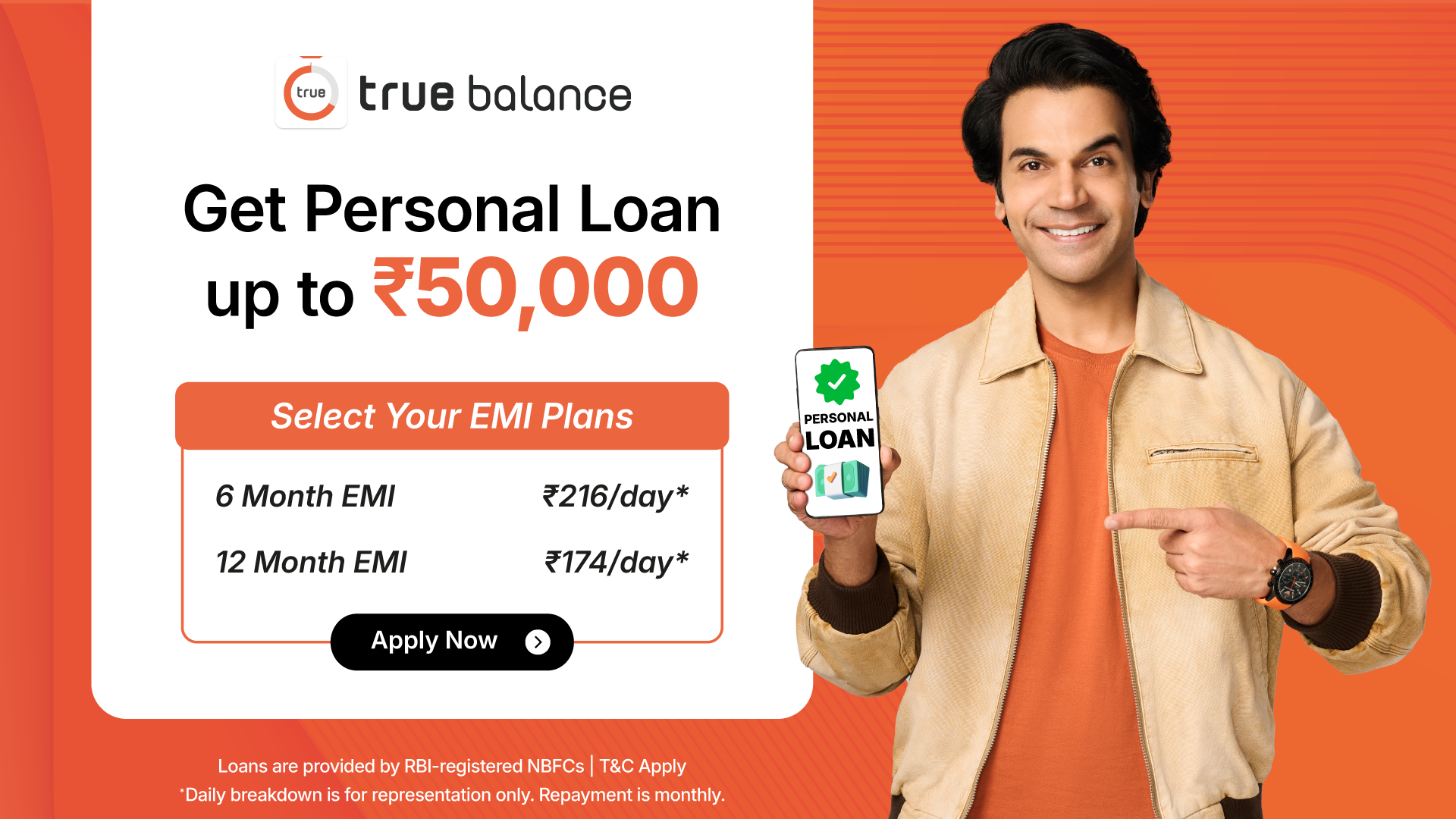 True Balance App Facebook ad