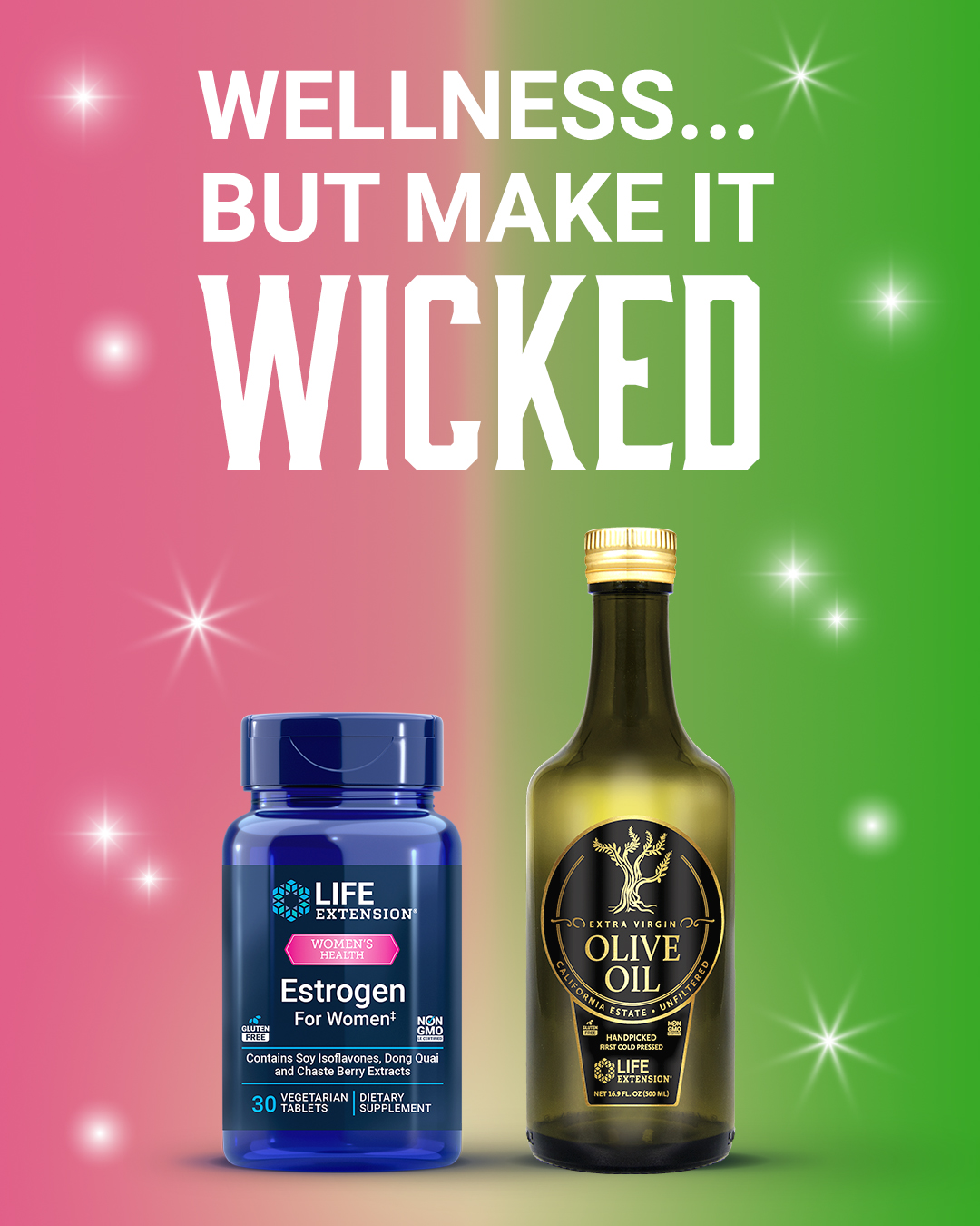 Life Extension Facebook ad