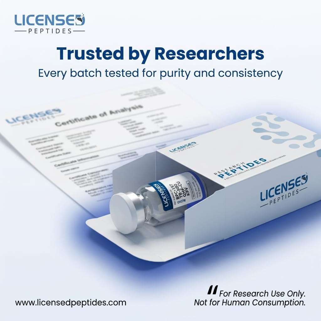 Licensed Peptides Facebook ad