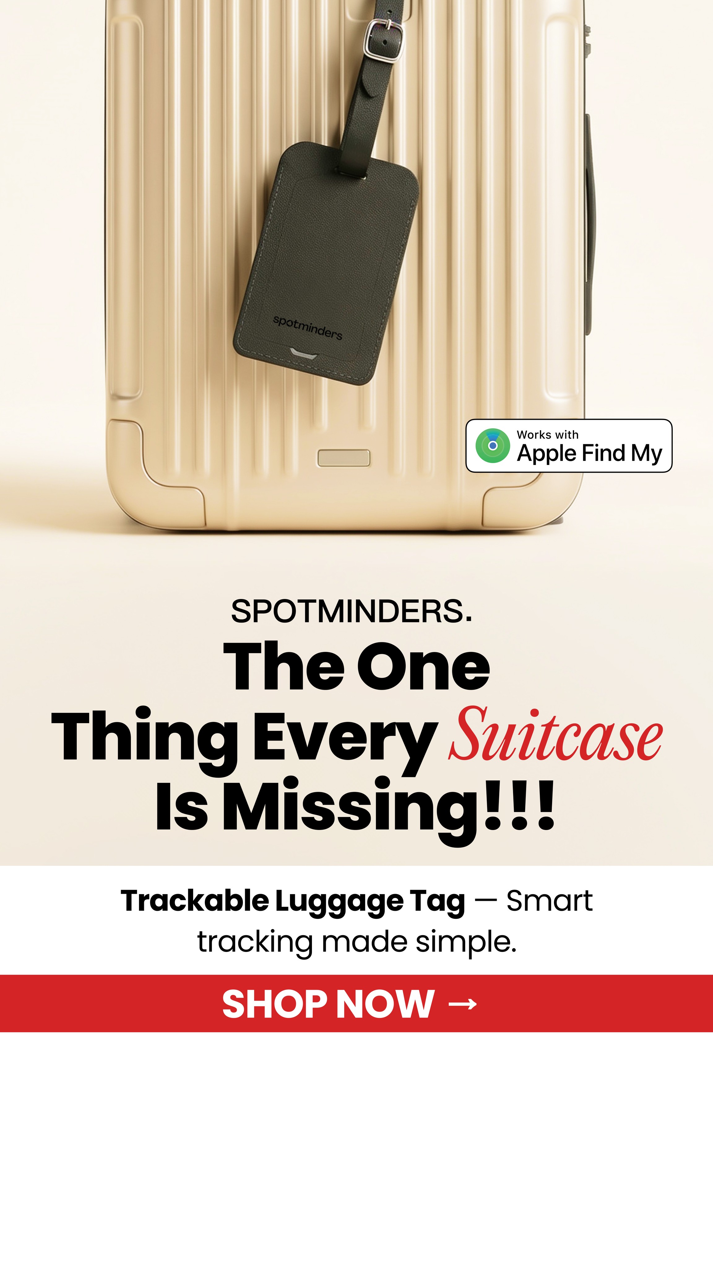 Spotminders Facebook ad