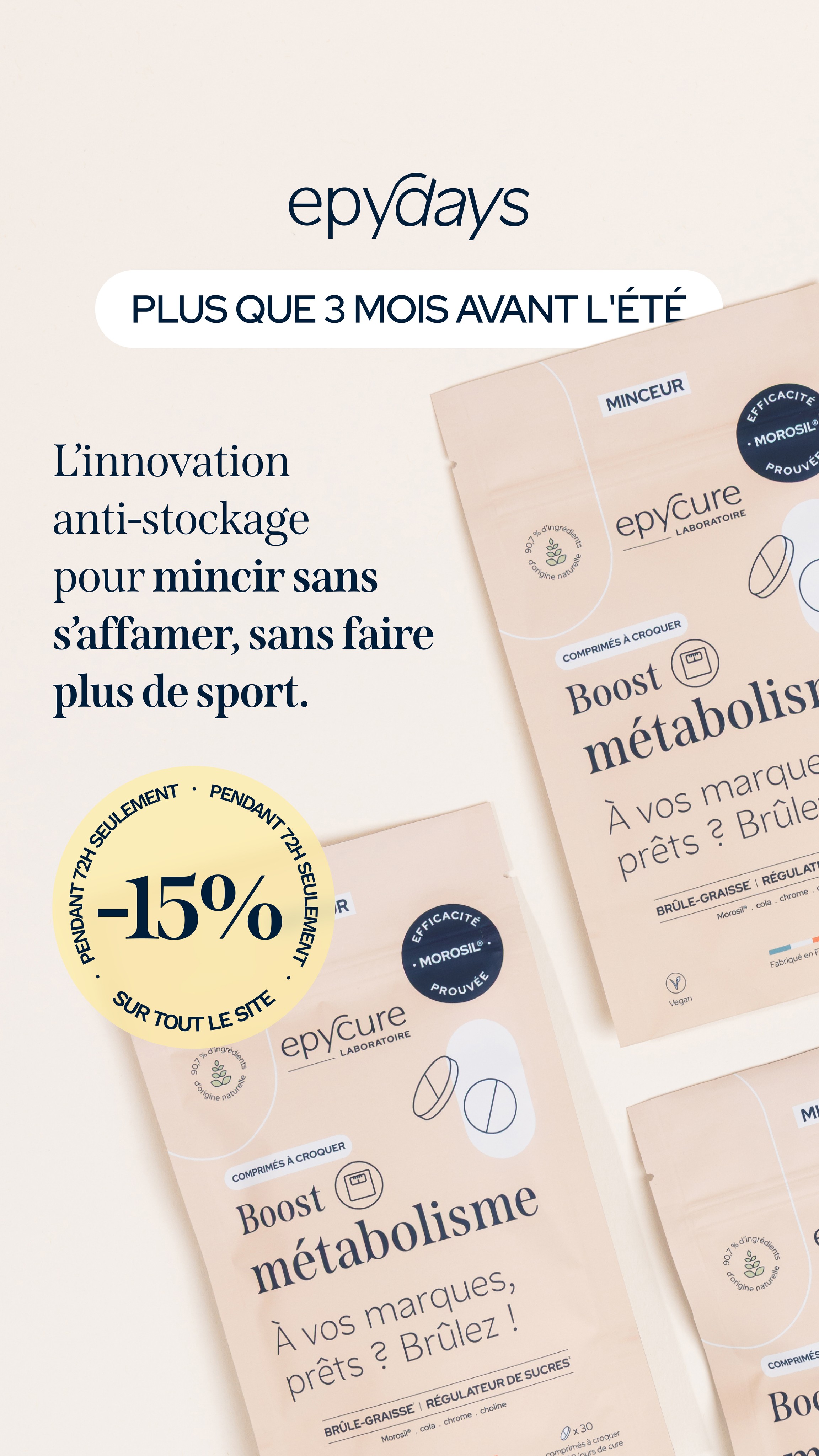 Epycure Facebook ad