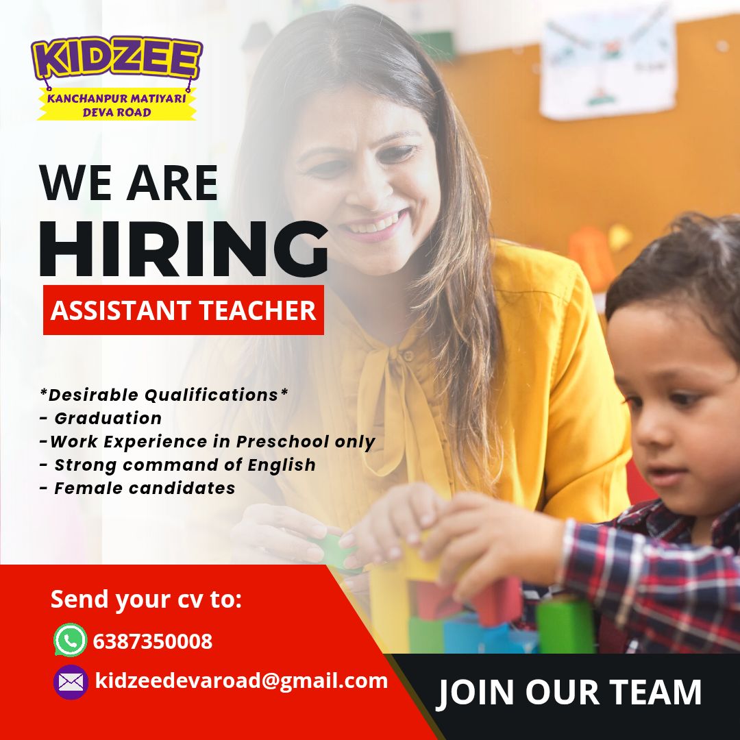 Kidzee Kanchanpur Matiyari Deva road Facebook ad: Join the Kidzee Kanchapur Matiyari Deva road Preschool…