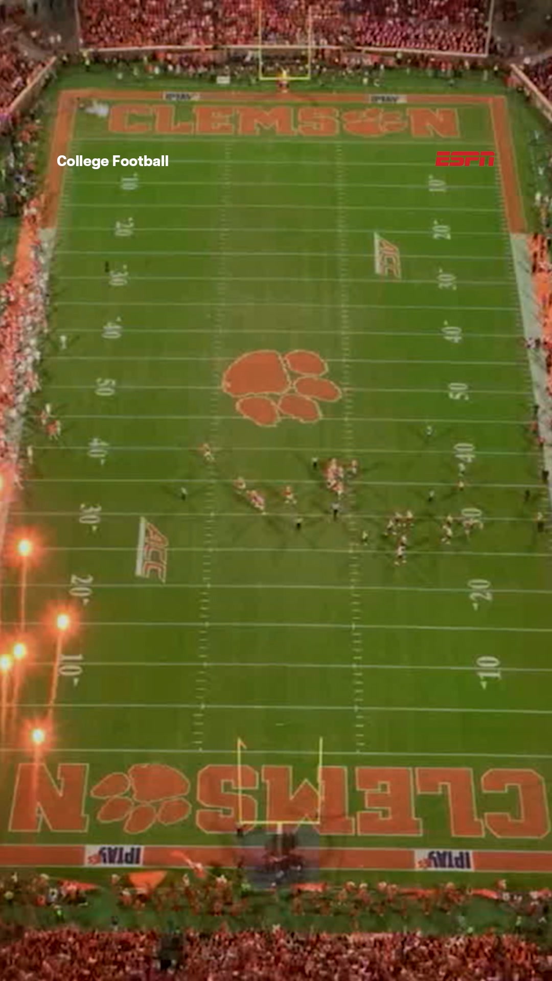 Disney+ Facebook ad: College Football on Disney+