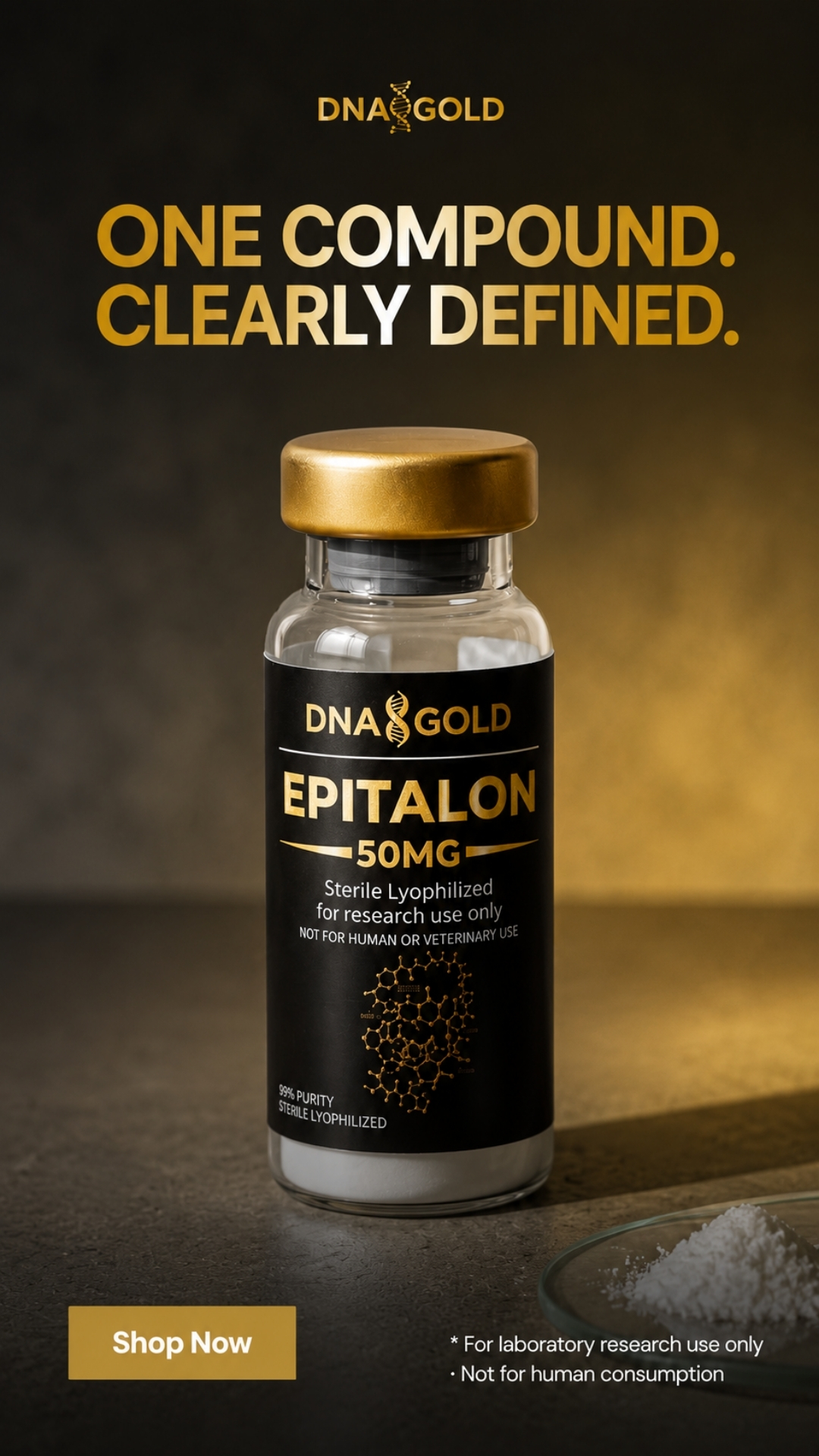 DNA Gold Facebook ad from Jul 14, 2026