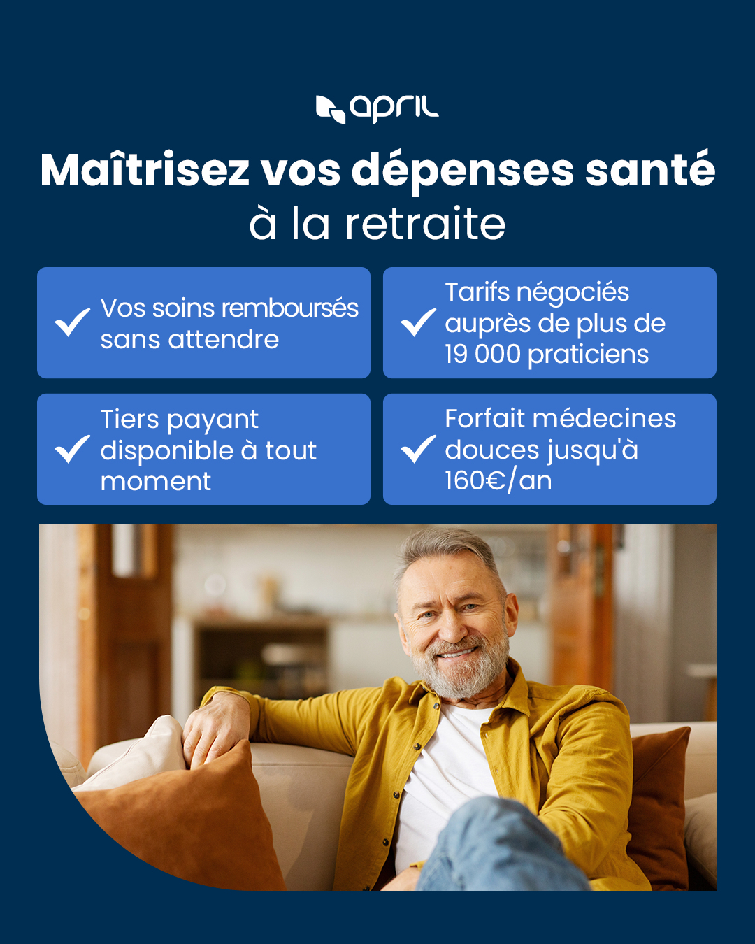 APRIL Facebook ad