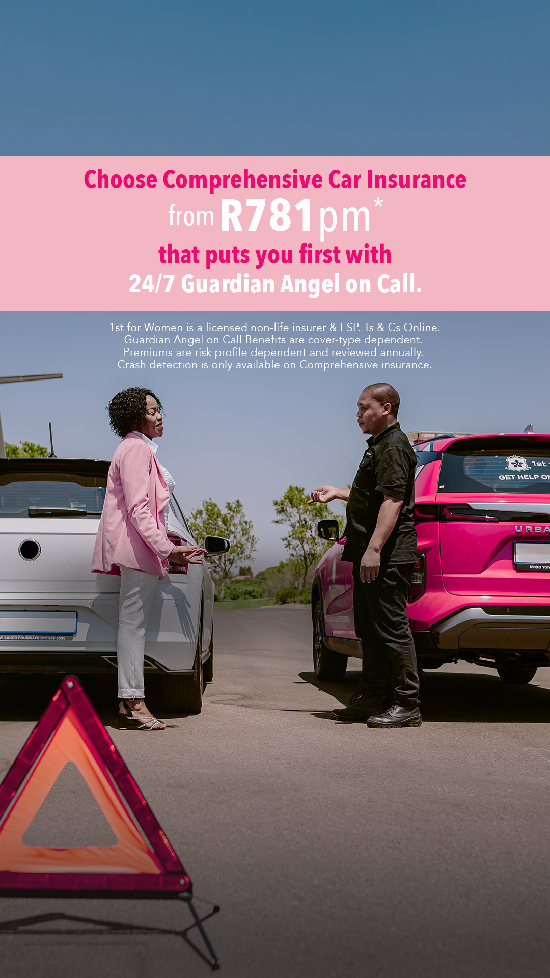 1st for Women Insurance Facebook ad