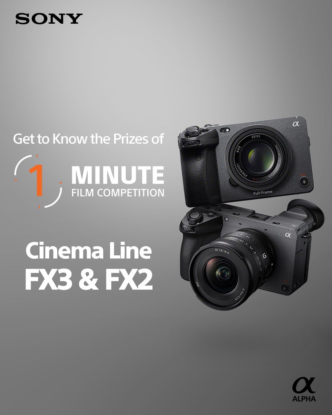 Sony - Alpha Universe - Indonesia Facebook ad: Setiap ide besar selalu dimulai dari satu frame.