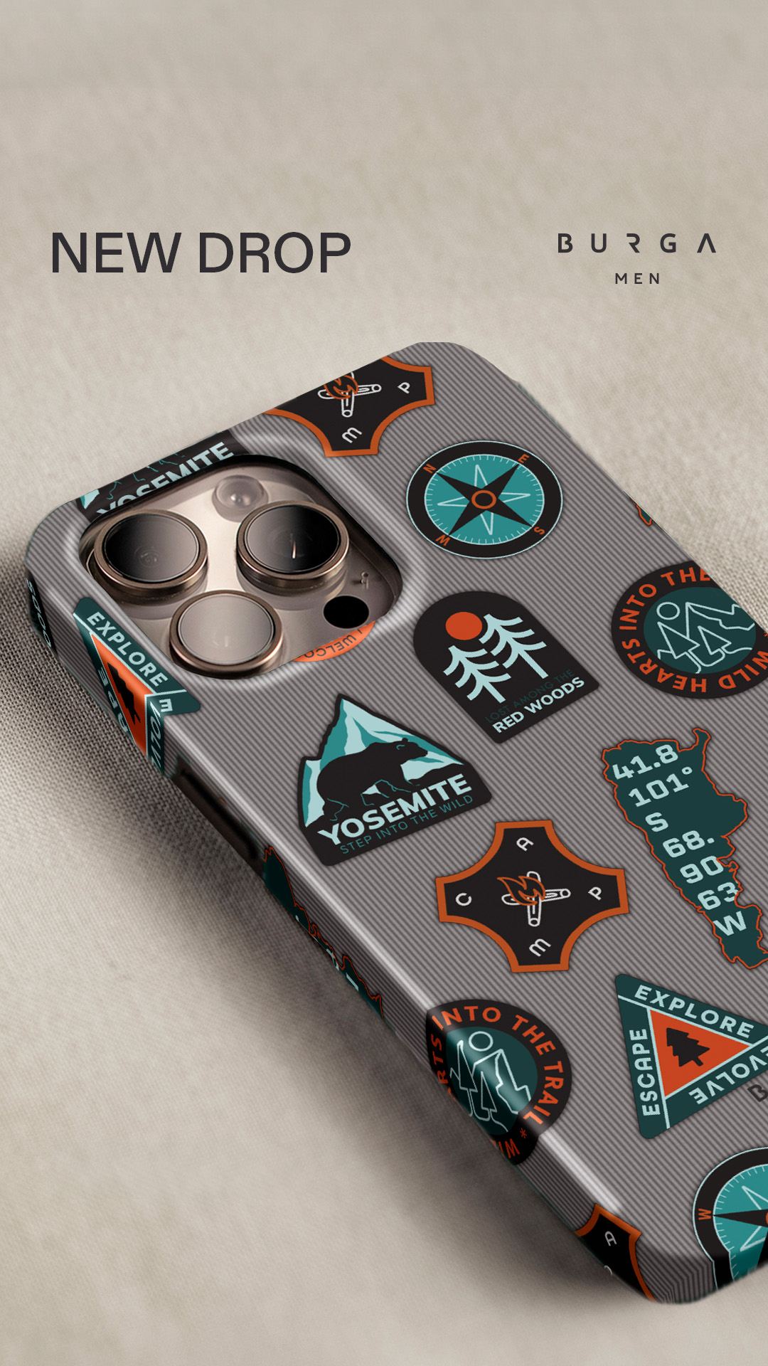 BURGA Phone Cases Facebook ad