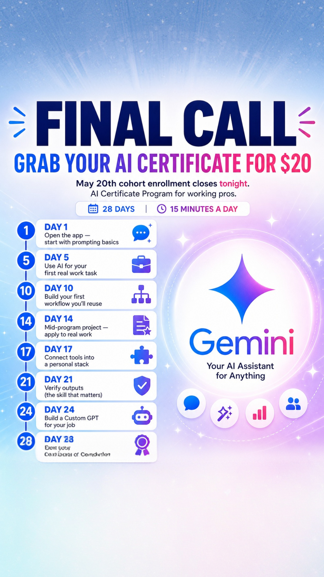 AI Simplified Facebook ad