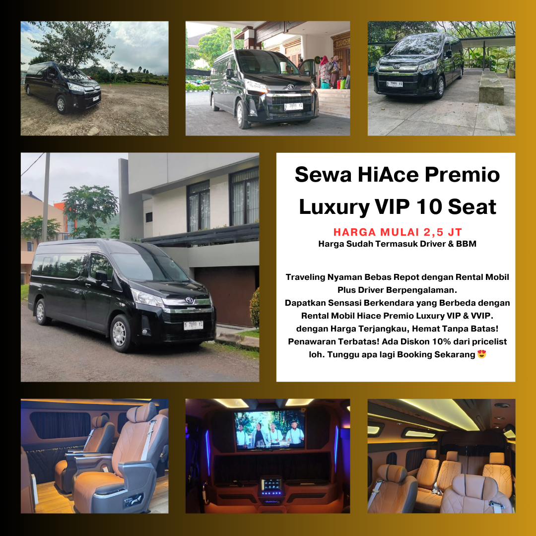 Rental Mobil HiAce Premio & ELF Facebook ad: Naruto trans