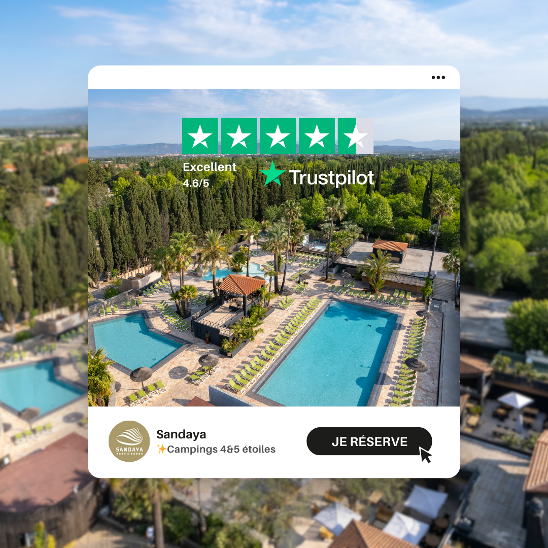 Campings Sandaya Facebook ad