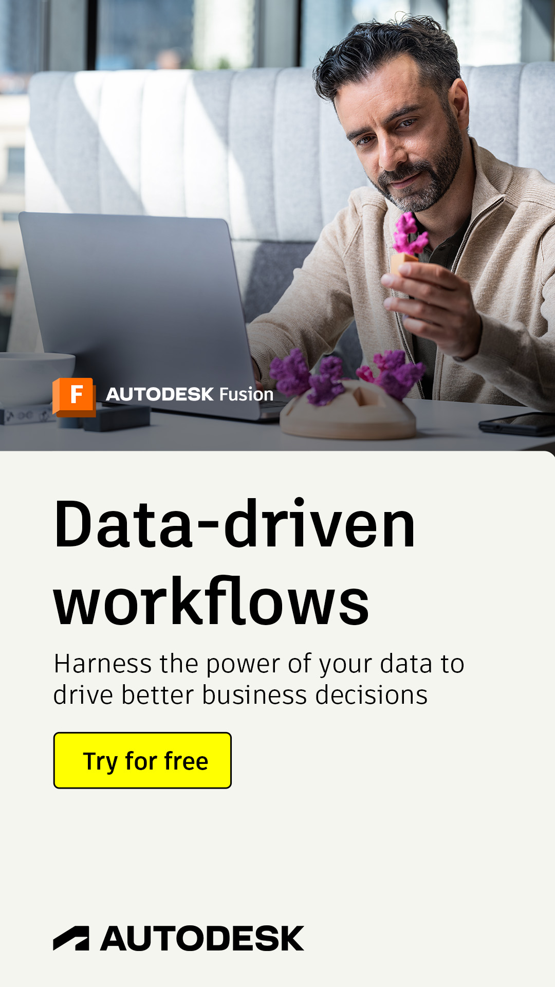 Autodesk Fusion Facebook ad