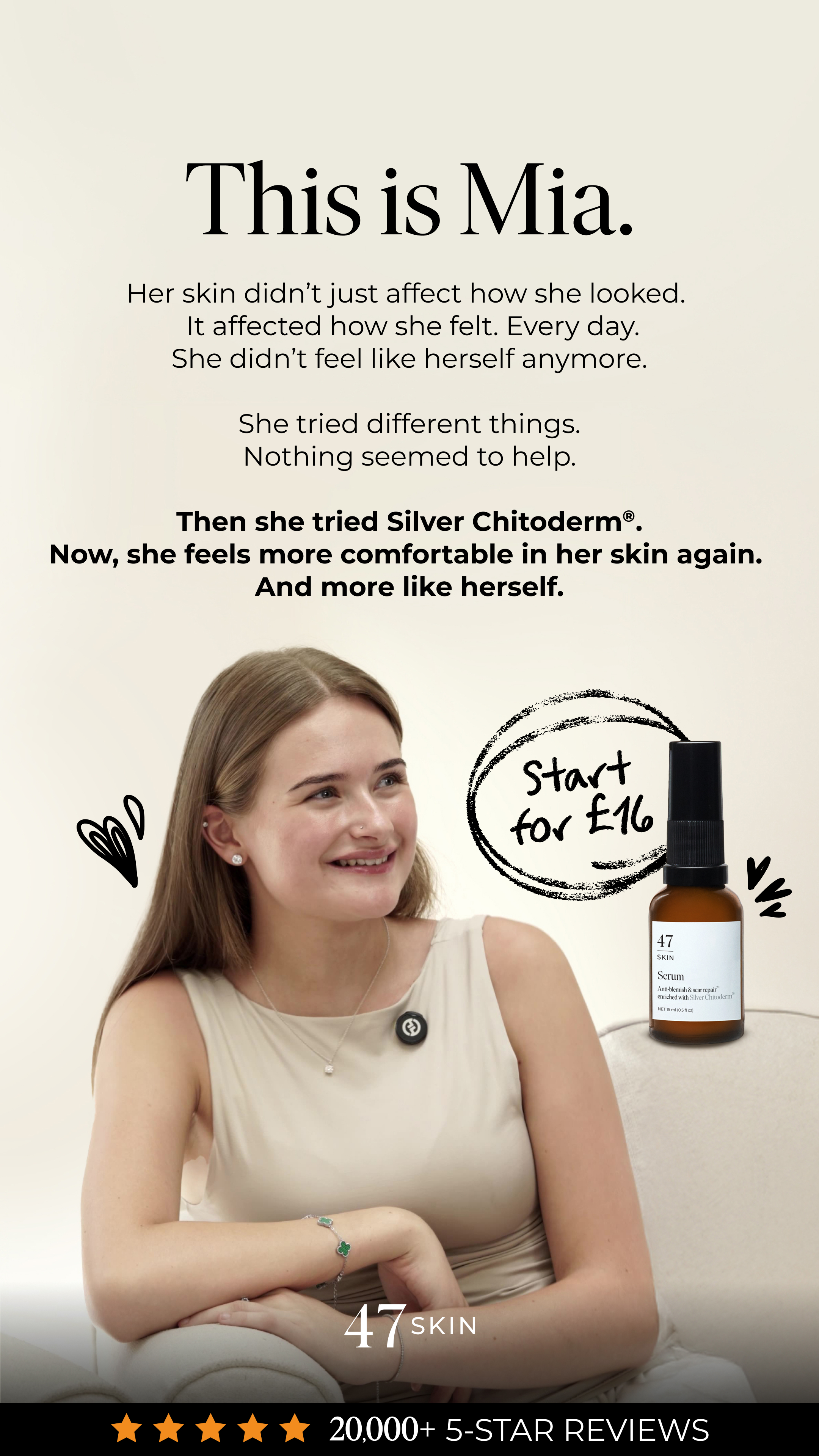 47Skin Facebook ad