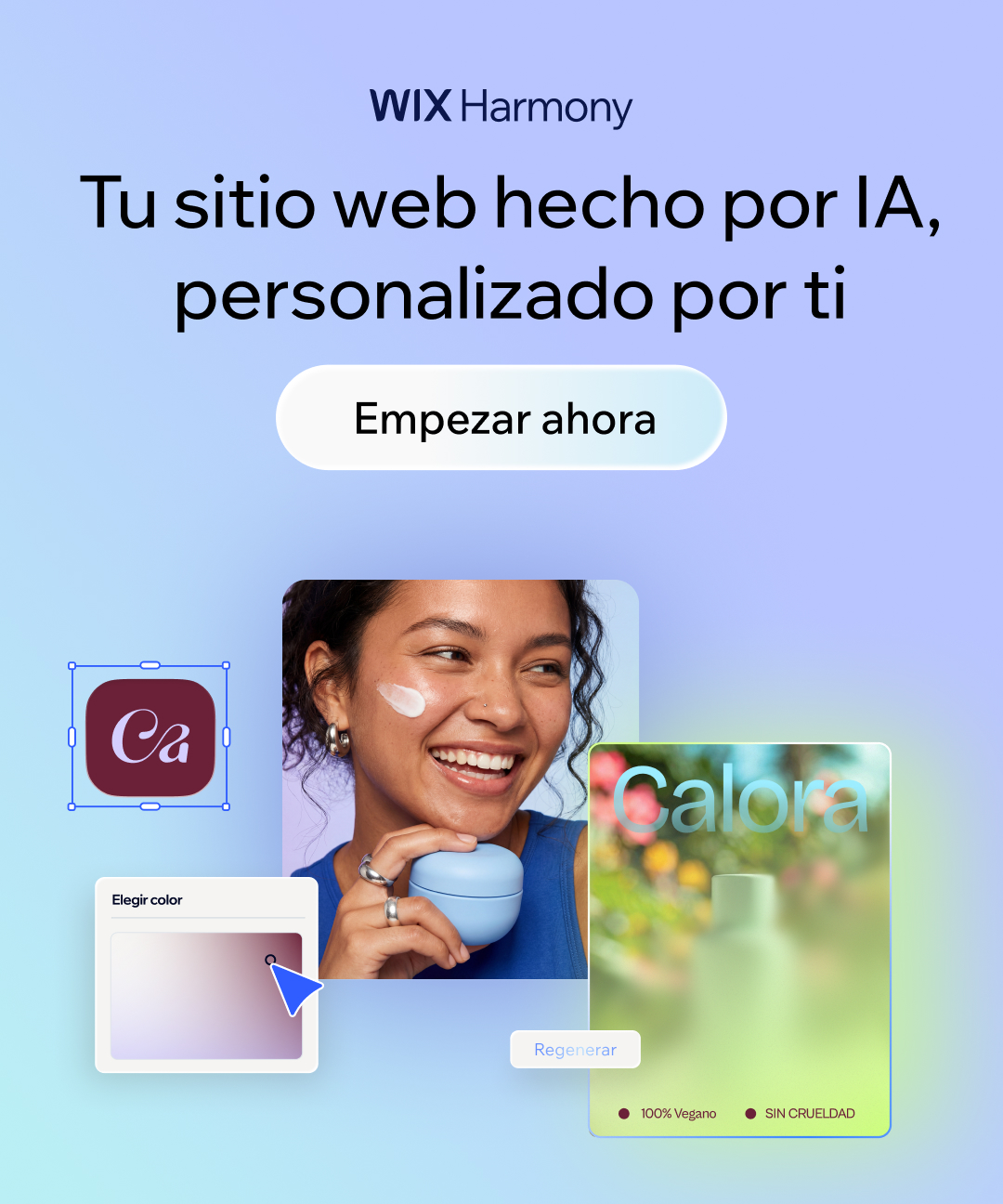 Wix Facebook ad