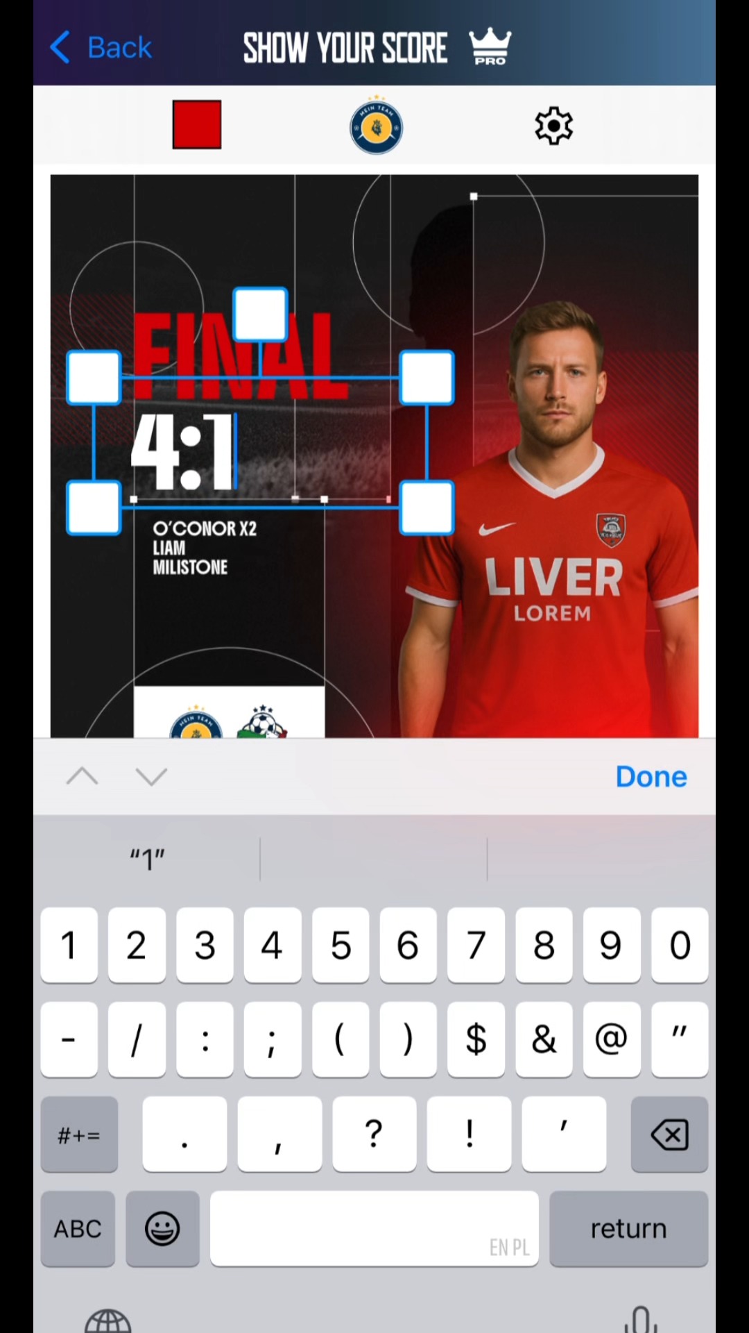 Show Your Score Facebook ad from Feb 4, 2026